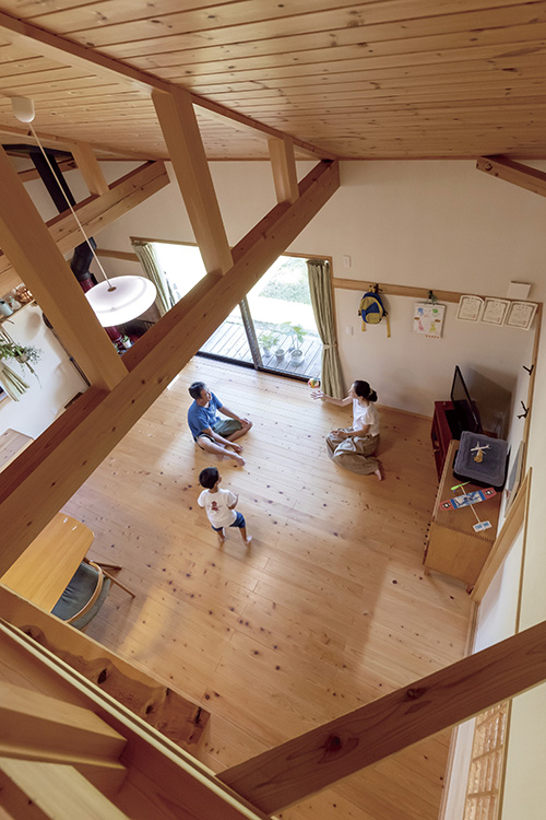 020 1 常に木の香りと心地よい風が巡る 健康に配慮した家