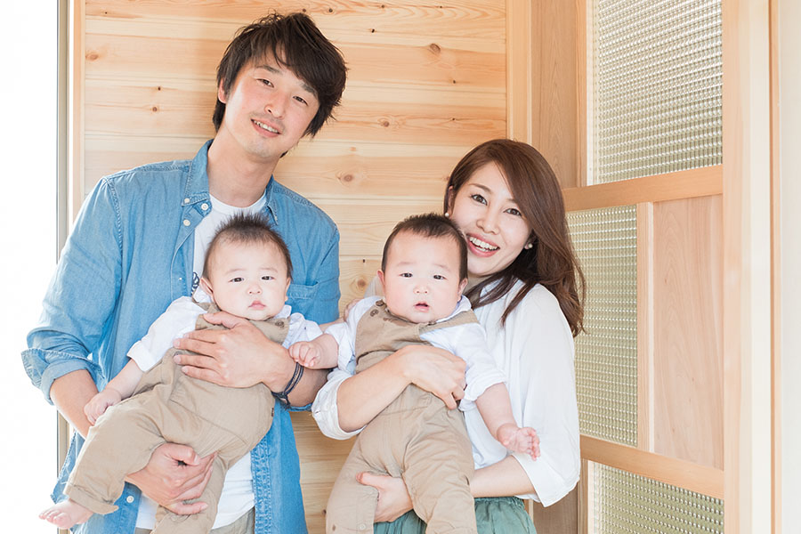 0025 安心して子育てできるオーガニックな木の家