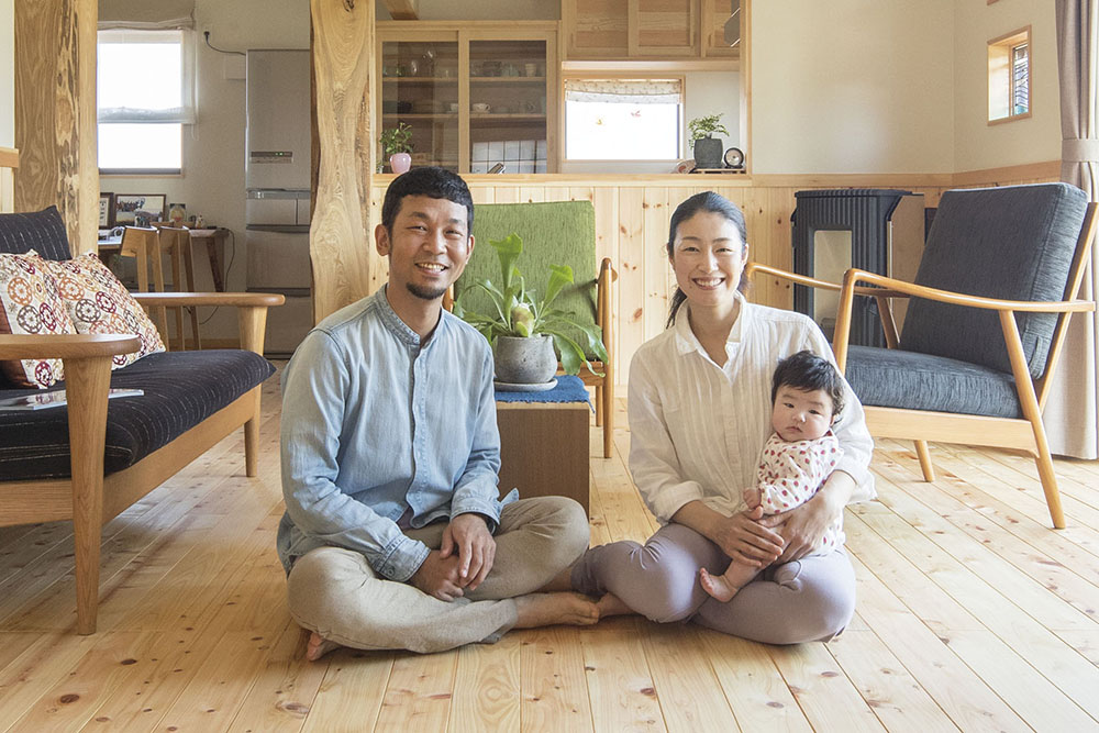 A91I1942 家に入るたびに愛着が深まる 家族にやさしい自然素材の住まい