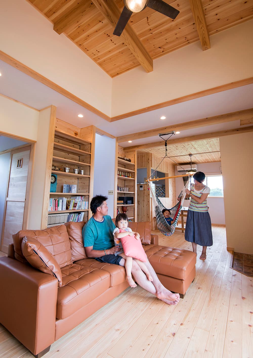 seko y10 エアコンなしでも快適 檜の心地よい空間が広がる家