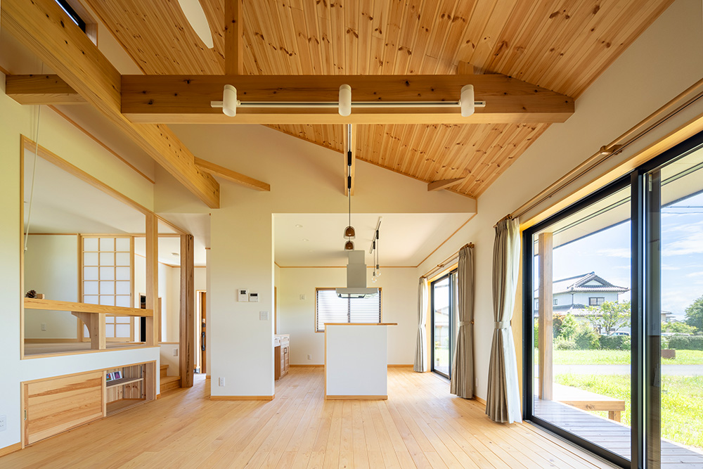 _A1A0102-HDR A1A0102 HDR 木の香り豊かな和モダンの平屋